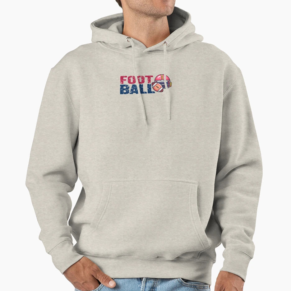 Football American Hoodie - Streetwear Style Unisex - T-Shirt, Sweatshirt, Hoodie