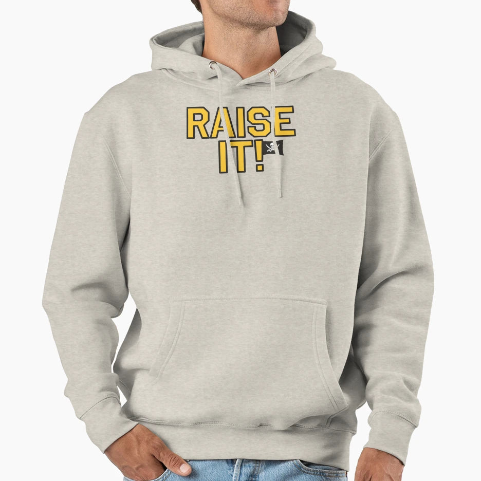 Raise It Original Hoodie - Casual Everyday Wear for Adults - T-Shirt, Sweatshirt, Hoodie