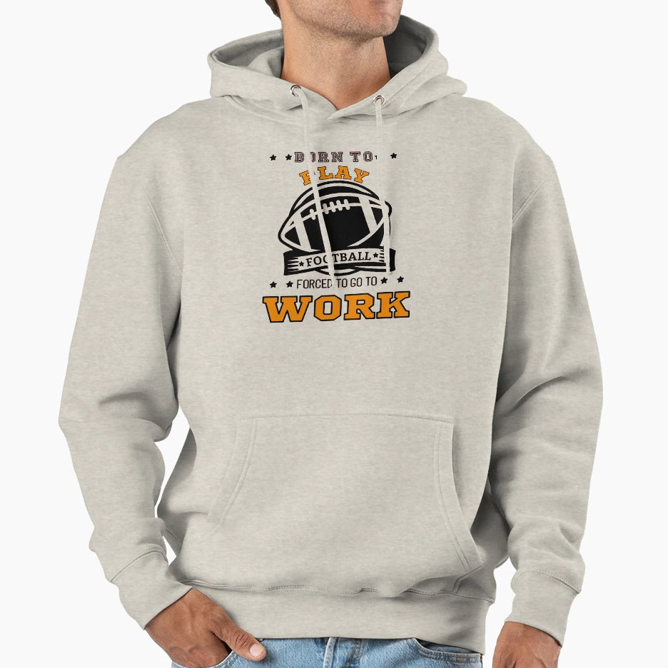 American Football Funny Hoodie - Custom Art Print Men Women - T-Shirt, Sweatshirt, Hoodie