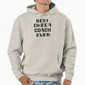 Best Cheer Coach Ever Funny Coach T-Shirt - Novelty Apparel for Adults - T-Shirt, Sweatshirt, Hoodie