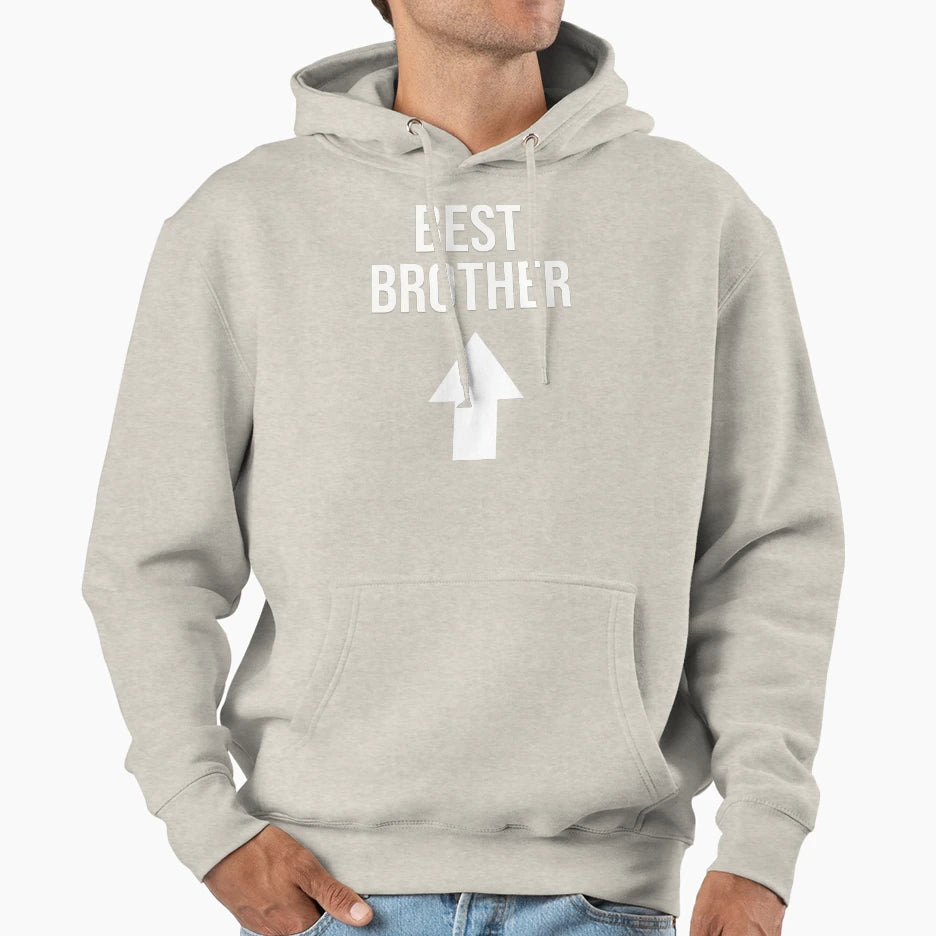 Best Brother Gifts Hoodie - Aesthetic Graphic for Adults - T-Shirt, Sweatshirt, Hoodie