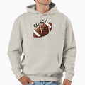 Football Coach Myth Legend Hoodie - Aesthetic Graphic Men Women - T-Shirt, Sweatshirt, Hoodie