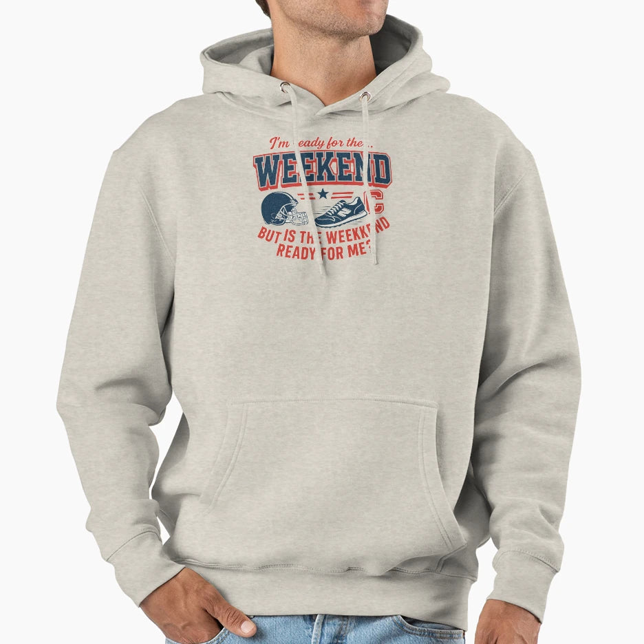 Weekend Champion Varsity Bold Sports T-Shirt - Custom Art Print for Adults - T-Shirt, Sweatshirt, Hoodie