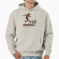 Football Player Hoodie - Aesthetic Graphic for Adults - T-Shirt, Sweatshirt, Hoodie