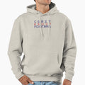 Crazy About Football Hoodie - Trendy Graphic for Adults - T-Shirt, Sweatshirt, Hoodie