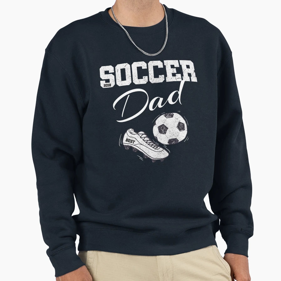 Soccer Gifts Soccer Dad Football T-Shirt - Streetwear Style Men Women - T-Shirt, Sweatshirt, Hoodie