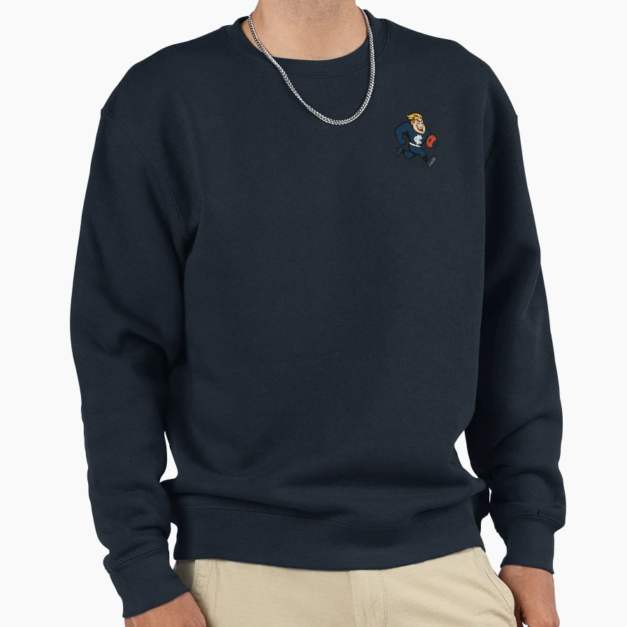 Carlton Afl Sweatshirt - Custom Art Print Men Women - T-Shirt, Sweatshirt, Hoodie