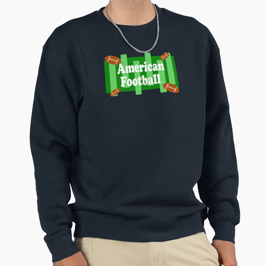 American Football Sweatshirt - Custom Art Print Unisex - T-Shirt, Sweatshirt, Hoodie
