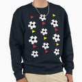 Soccer Ball Sweatshirt - Streetwear Style Unisex - T-Shirt, Sweatshirt, Hoodie