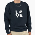 Love Football Sweatshirt - Aesthetic Graphic for Adults - T-Shirt, Sweatshirt, Hoodie