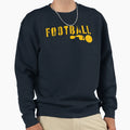 Football Foot And Ball Sweatshirt - Aesthetic Graphic Unisex - T-Shirt, Sweatshirt, Hoodie