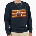 Football Sweatshirt - Aesthetic Graphic Men Women - T-Shirt, Sweatshirt, Hoodie