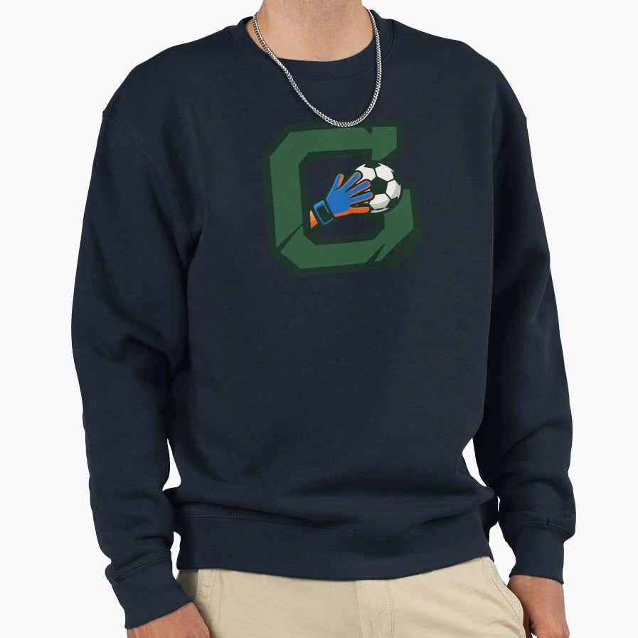 Goalkeeper Goal Football Monogram G Sweatshirt - Graphic Print for Adults - T-Shirt, Sweatshirt, Hoodie