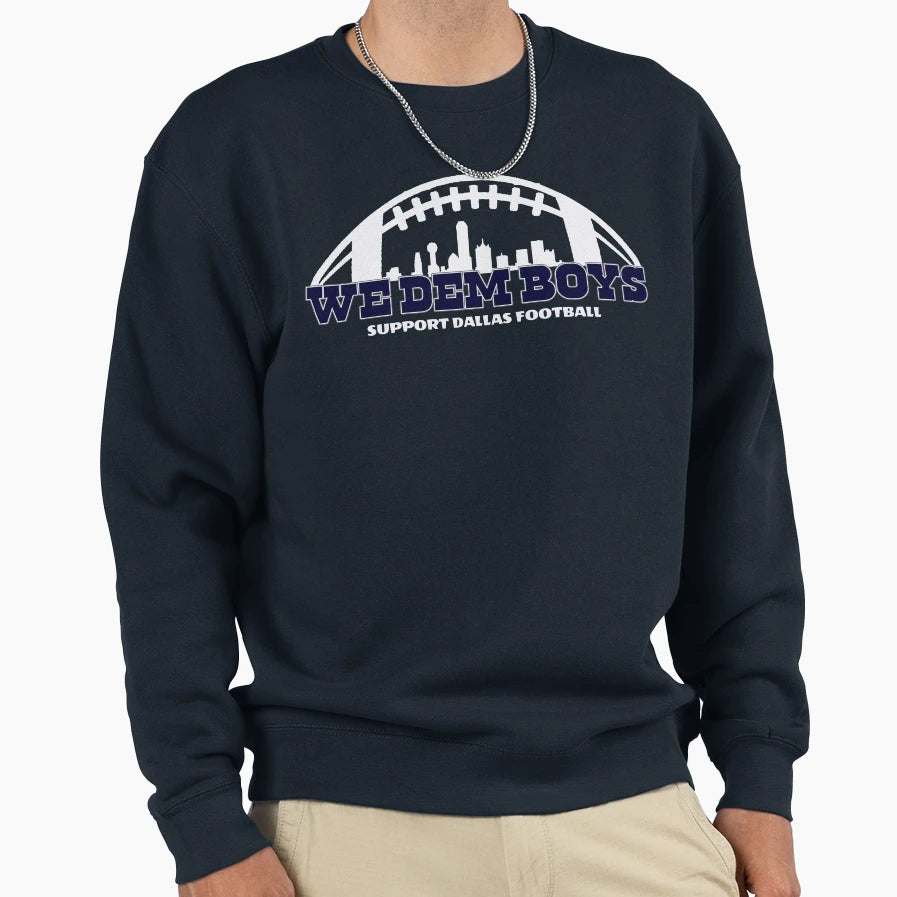 Dallas Football Fan Wear Sweatshirt - Novelty Apparel Men Women - T-Shirt, Sweatshirt, Hoodie