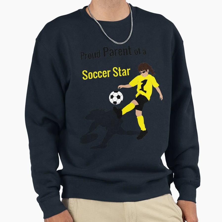 Soccer Parent Sweatshirt - Streetwear Style for Adults - T-Shirt, Sweatshirt, Hoodie