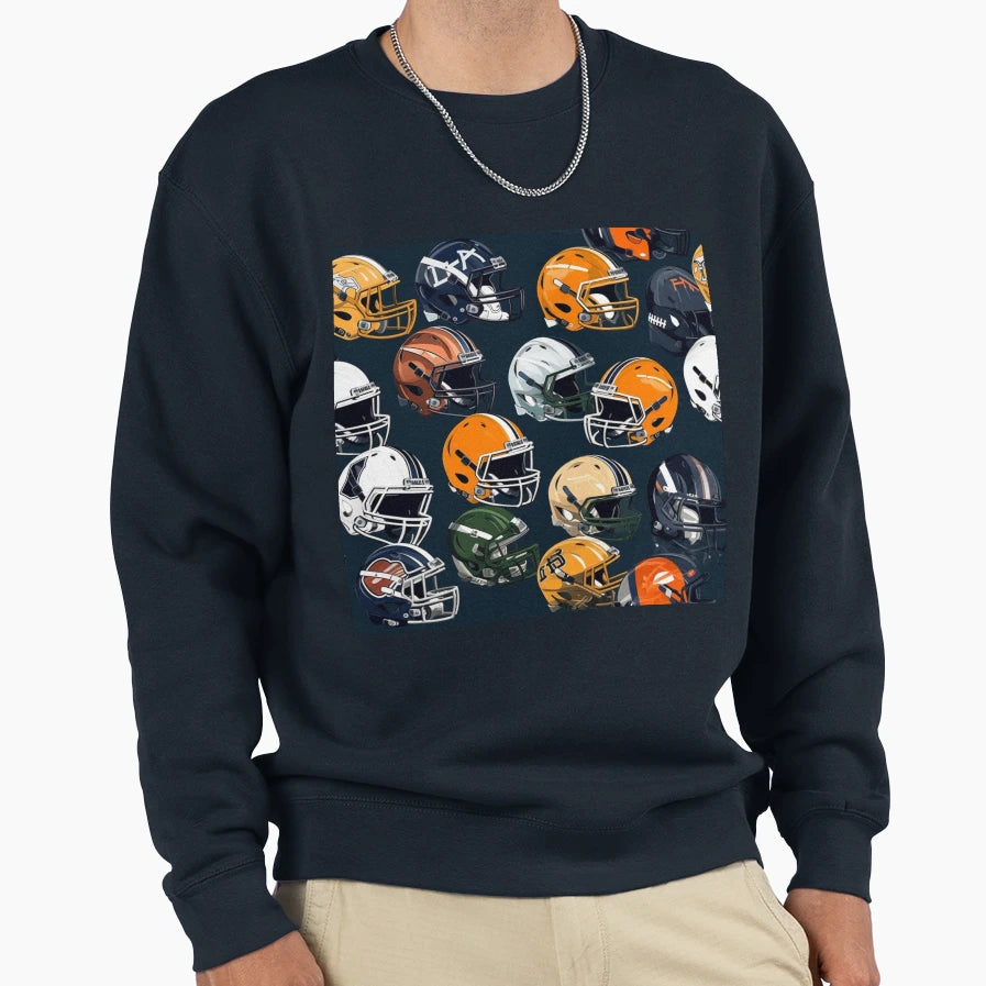 Football Fanatic Sweatshirt - Fun Novelty Design Men Women - T-Shirt, Sweatshirt, Hoodie