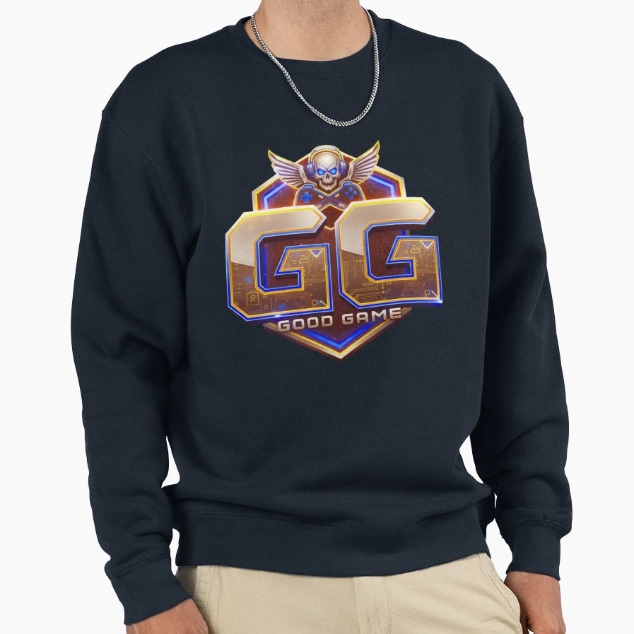 Gg Good Game Sweatshirt - Aesthetic Graphic Unisex - T-Shirt, Sweatshirt, Hoodie