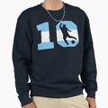 Argentina Eldiego 10 Sweatshirt - Novelty Apparel for Adults - T-Shirt, Sweatshirt, Hoodie