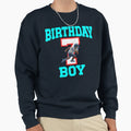 7 Year Old Football 7Th Birthday Sweatshirt - Unique Graphic Unisex - T-Shirt, Sweatshirt, Hoodie