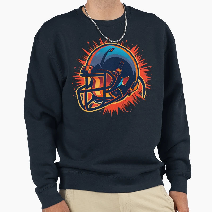 American Football Sweatshirt - Graphic Print Unisex - T-Shirt, Sweatshirt, Hoodie