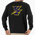 Blue Yz Graphics Sweatshirt - Custom Art Print Men Women - T-Shirt, Sweatshirt, Hoodie