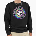 Football Mom Colorful Sweatshirt - Unique Graphic Men Women - T-Shirt, Sweatshirt, Hoodie