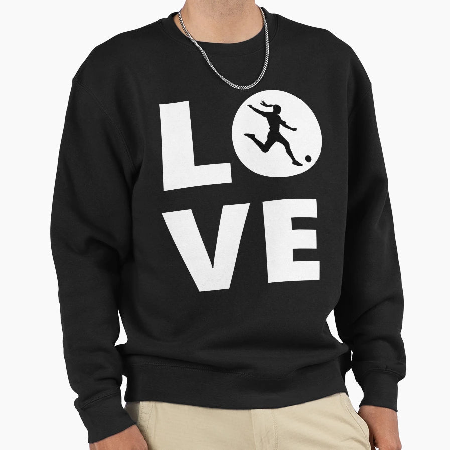 Soccer Love Soccer Soccer Farmer Soccer Sweatshirt - Graphic Print Unisex - T-Shirt, Sweatshirt, Hoodie