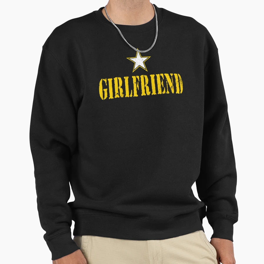 Proud Army Girlfriend Army Shirts T-Shirt - Custom Art Print Men Women - T-Shirt, Sweatshirt, Hoodie