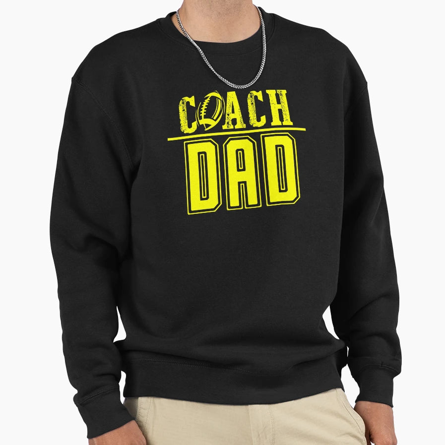 Coach Dad Combi Sweatshirt - Trendy Graphic for Adults - T-Shirt, Sweatshirt, Hoodie