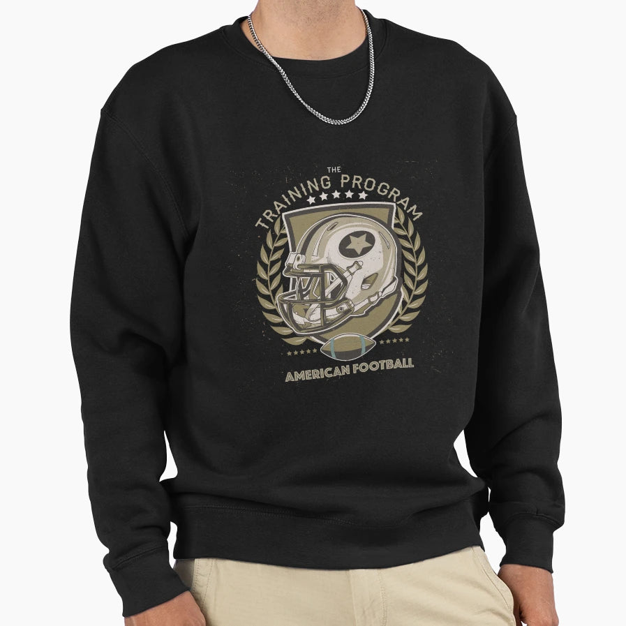 American Futbol Sweatshirt - Graphic Print for Adults - T-Shirt, Sweatshirt, Hoodie