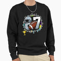 67 Football Six Seven 6 7 Meme 6 7 Sweatshirt - Minimalist Print Unisex - T-Shirt, Sweatshirt, Hoodie