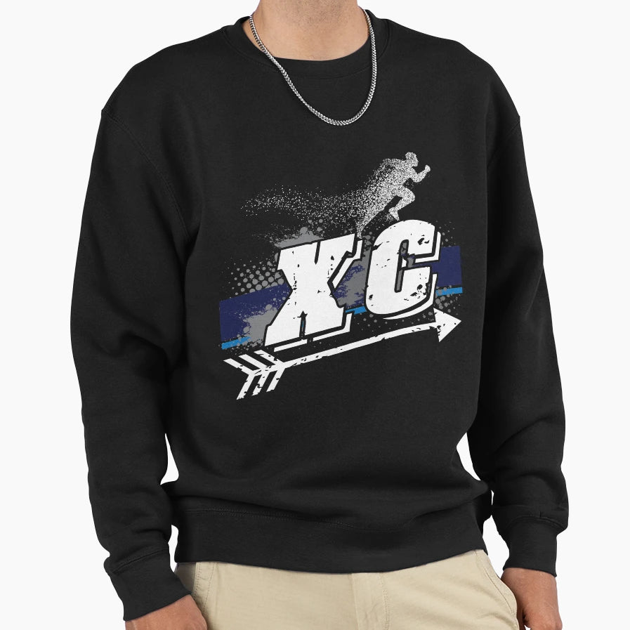 Xc Cross Country Sweatshirt - Streetwear Style for Adults - T-Shirt, Sweatshirt, Hoodie