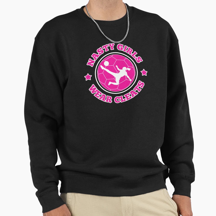 Soccer Wear Cleats Sweatshirt - Fun Novelty Design for Adults - T-Shirt, Sweatshirt, Hoodie