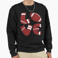 Love Football Sweatshirt - Minimalist Print Unisex - T-Shirt, Sweatshirt, Hoodie