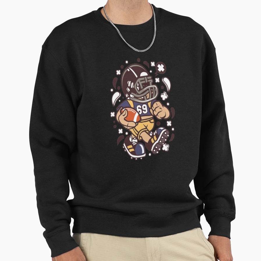 Football Sweatshirt - Streetwear Style for Adults - T-Shirt, Sweatshirt, Hoodie