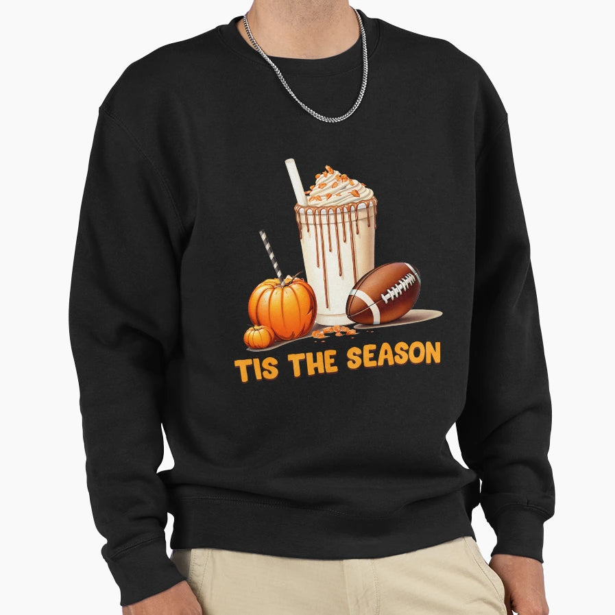 Tis Season Football Sweatshirt - Aesthetic Graphic Unisex - T-Shirt, Sweatshirt, Hoodie