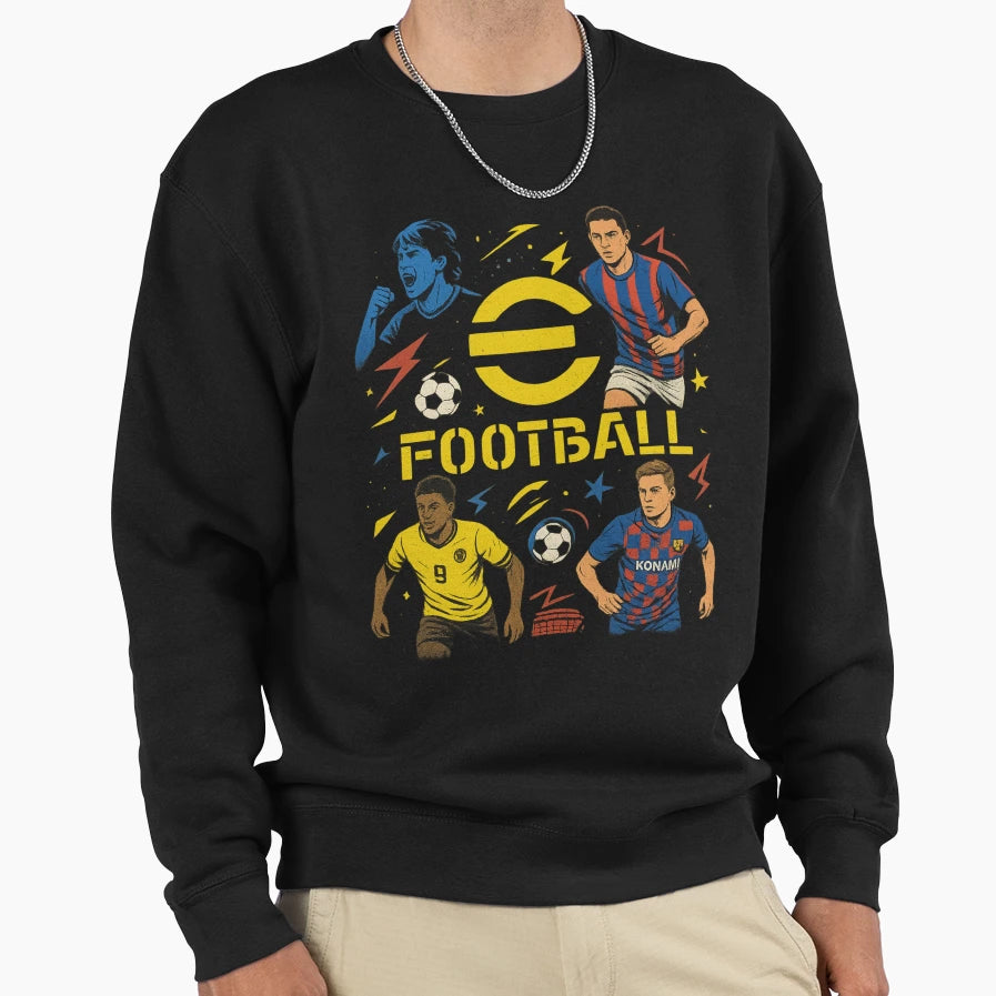 Efootball Fanart Sweatshirt - Casual Everyday Wear Unisex - T-Shirt, Sweatshirt, Hoodie