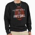My Second Love Is Football T-Shirt - Minimalist Print Unisex - T-Shirt, Sweatshirt, Hoodie
