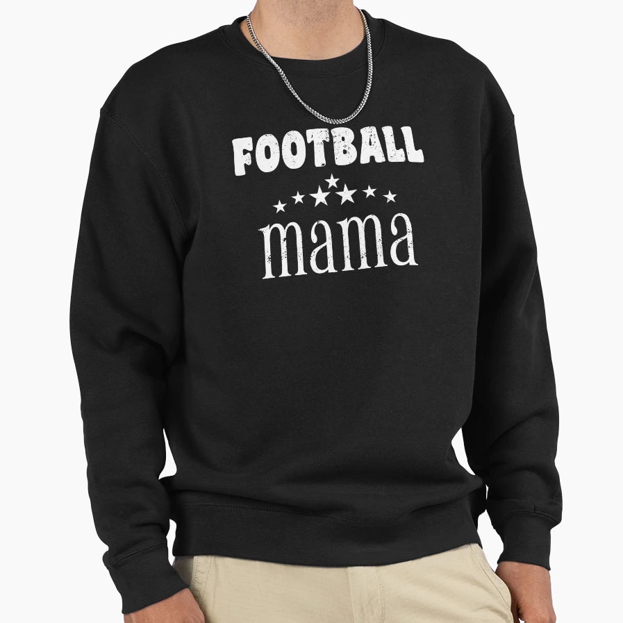 Football Mama Sweatshirt - Custom Art Print Unisex - T-Shirt, Sweatshirt, Hoodie