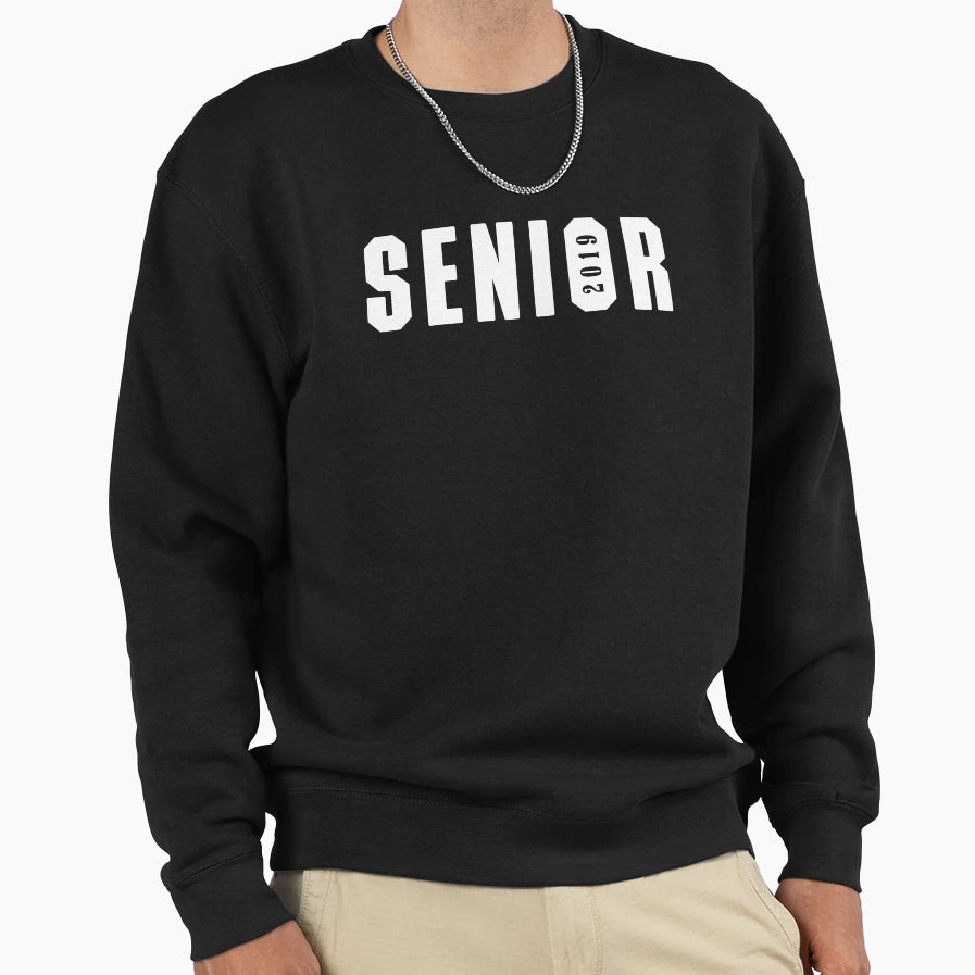 Senior 2019 Graduation 2019 Sweatshirt - Graphic Print Men Women - T-Shirt, Sweatshirt, Hoodie