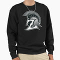 Zhs Z Trojan Head Logo Sweatshirt - Streetwear Style Unisex - T-Shirt, Sweatshirt, Hoodie