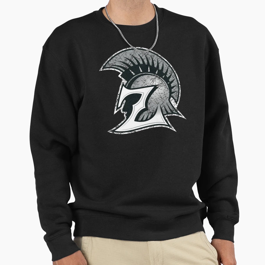 Zhs Z Trojan Head Logo Sweatshirt - Streetwear Style Unisex - T-Shirt, Sweatshirt, Hoodie