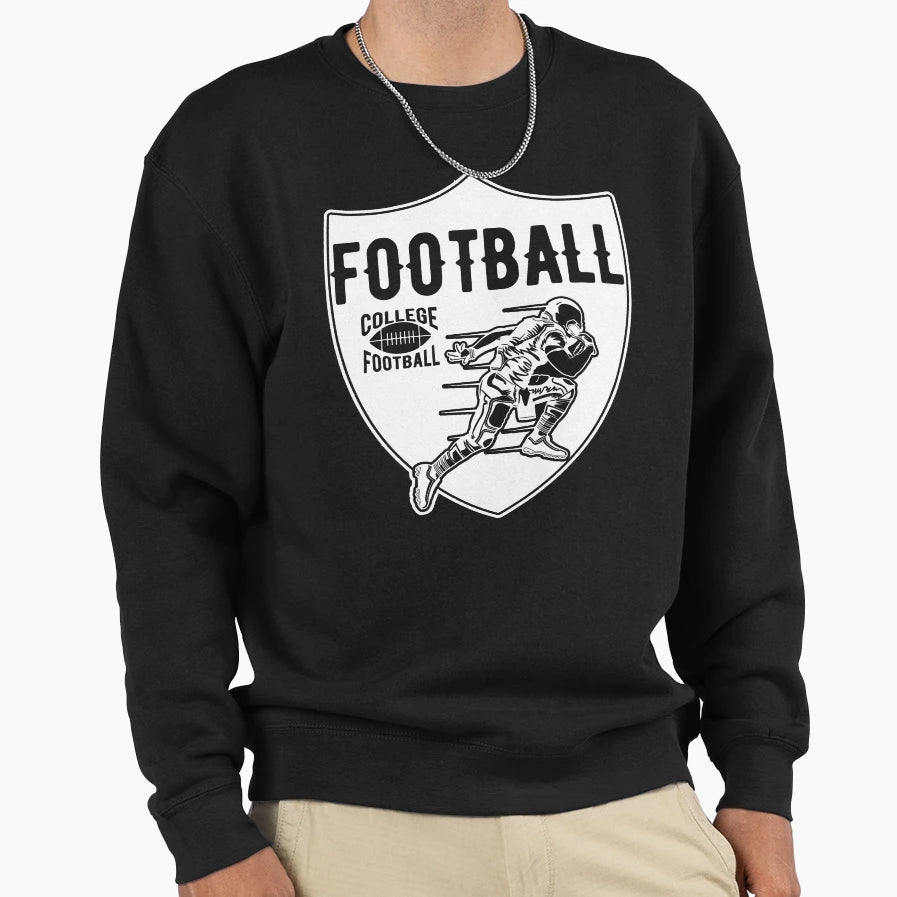 Football Sweatshirt - Trendy Graphic Unisex - T-Shirt, Sweatshirt, Hoodie