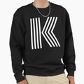 Alphabet K Uppercase Letter K Sweatshirt - Unique Graphic for Adults - T-Shirt, Sweatshirt, Hoodie