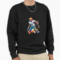 Dolphin Football Sweatshirt - Custom Art Print Unisex - T-Shirt, Sweatshirt, Hoodie