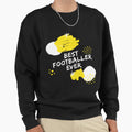 Hq Best Footballer Ever Sweatshirt - Fun Novelty Design for Adults - T-Shirt, Sweatshirt, Hoodie