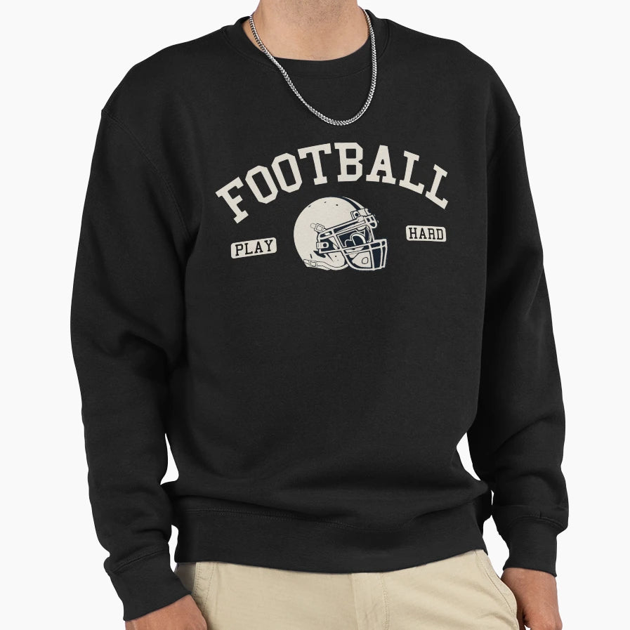 Football Sweatshirt - Unique Graphic Men Women - T-Shirt, Sweatshirt, Hoodie