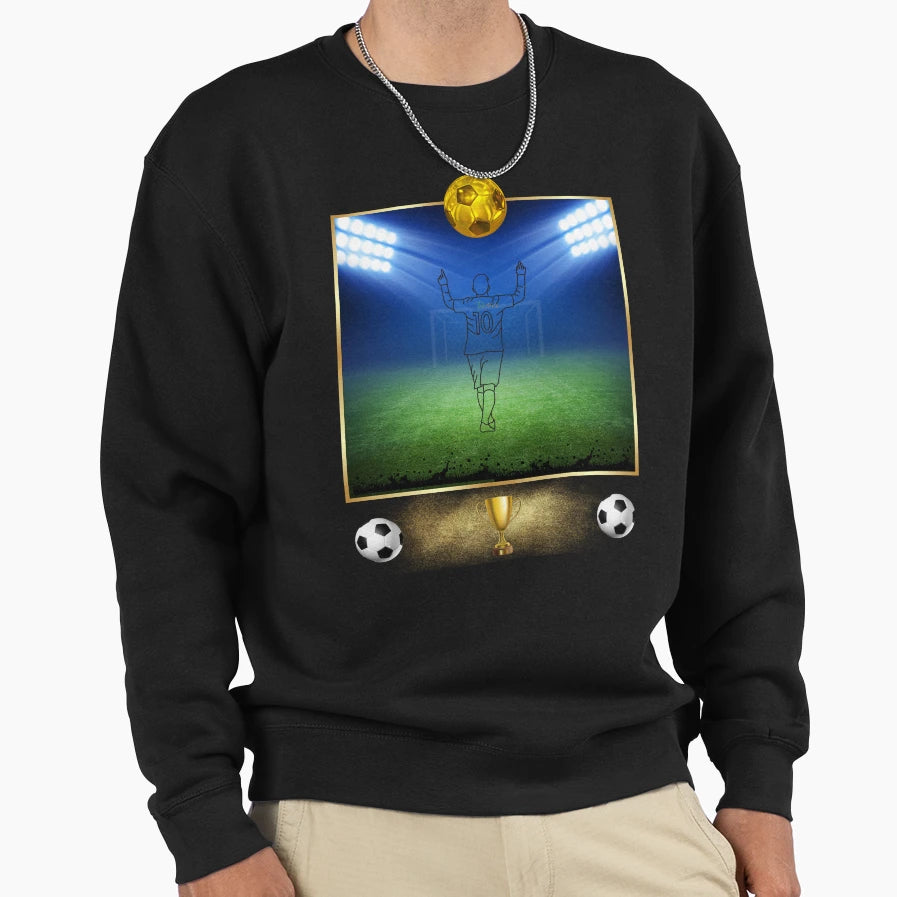 Football Lover Soccer Sweatshirt - Unique Graphic Men Women - T-Shirt, Sweatshirt, Hoodie