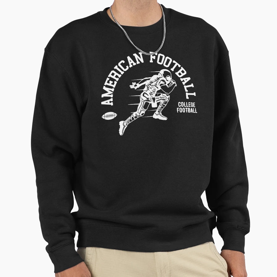 Football Sweatshirt - Fun Novelty Design Men Women - T-Shirt, Sweatshirt, Hoodie