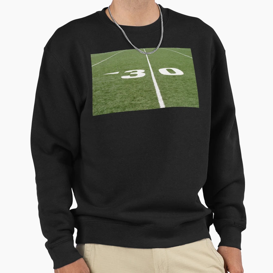 Football Field Thirty Sweatshirt - Custom Art Print Unisex - T-Shirt, Sweatshirt, Hoodie